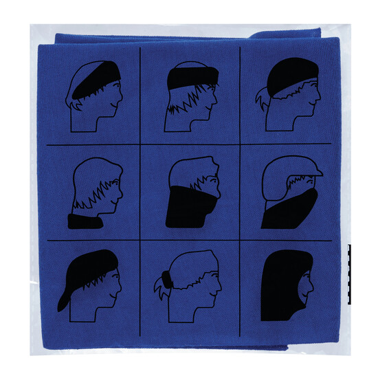 Multifunktionstuch TRENDY, blau