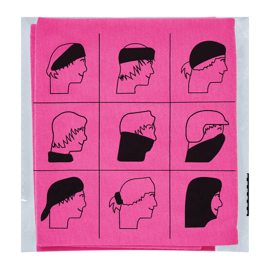 Multifunktionstuch TRENDY, pink