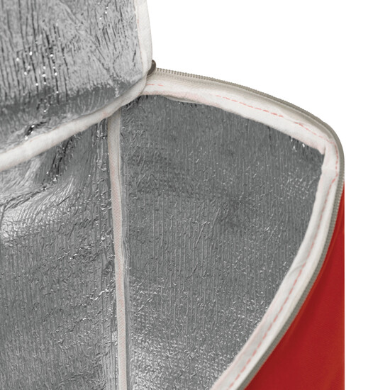 Kühltasche FROSTY, grau, rot