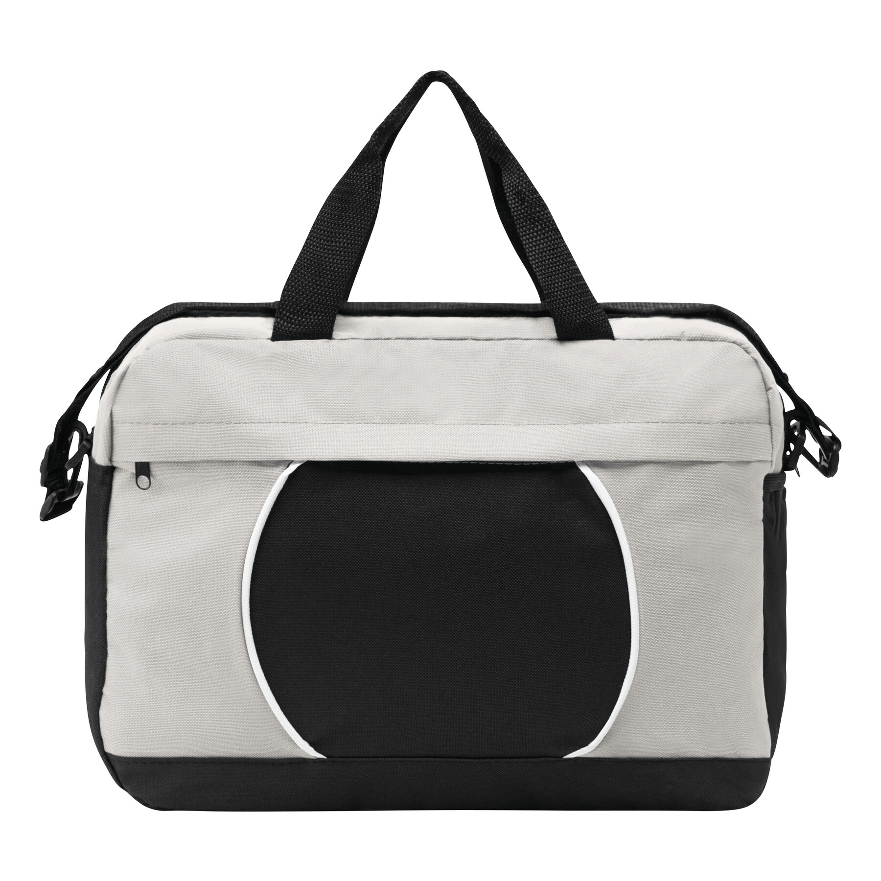 Dokumententasche PI, grau, schwarz