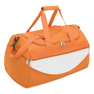 Sporttasche CHAMP, orange, weiß