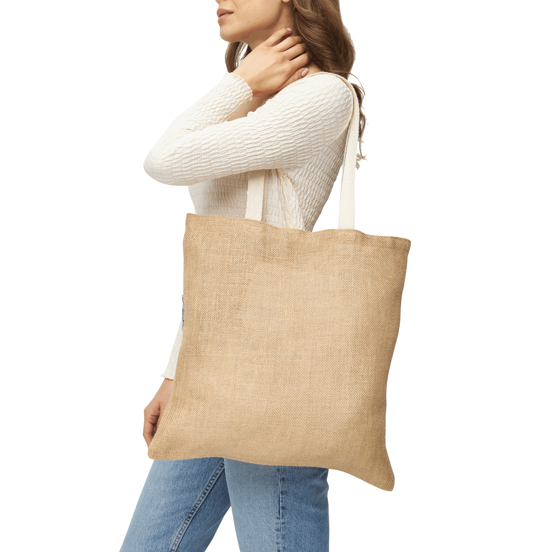 Jute-Tasche JUTE, natur
