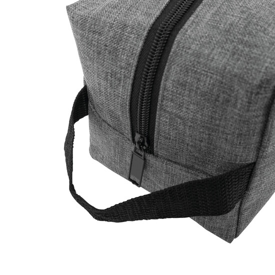 Kulturtasche DONEGAL WASH, grau, schwarz