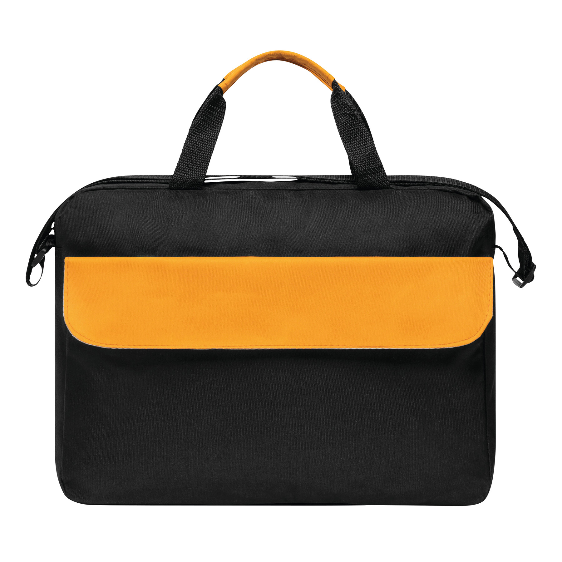 Dokumententasche BRISTOL, orange, schwarz