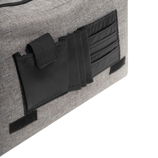 Umschlagtasche DONEGAL DOC, grau, schwarz