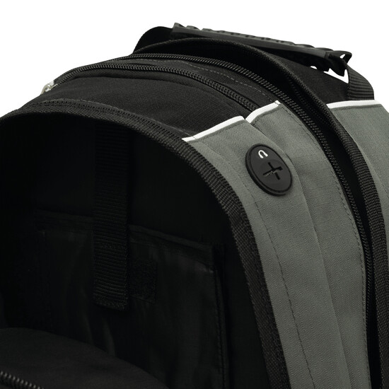 Rucksack HYPE, grau, schwarz