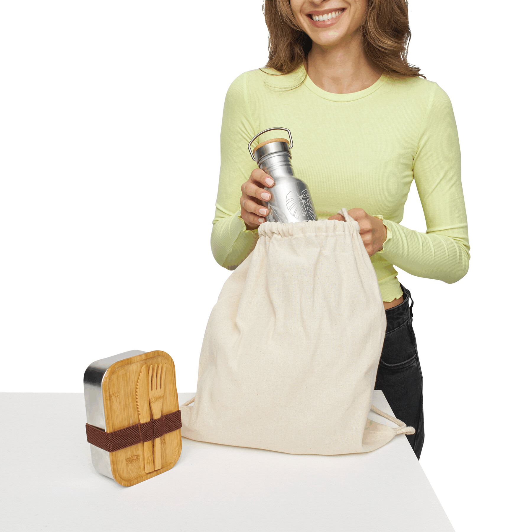 Turnbeutel SUBURB, beige