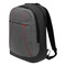 Rucksack SPLIT, grau, rot