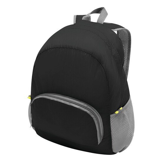 Rucksack VOLUNTEER, faltbar, schwarz