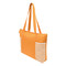 Shopper TWIN, orange, weiß