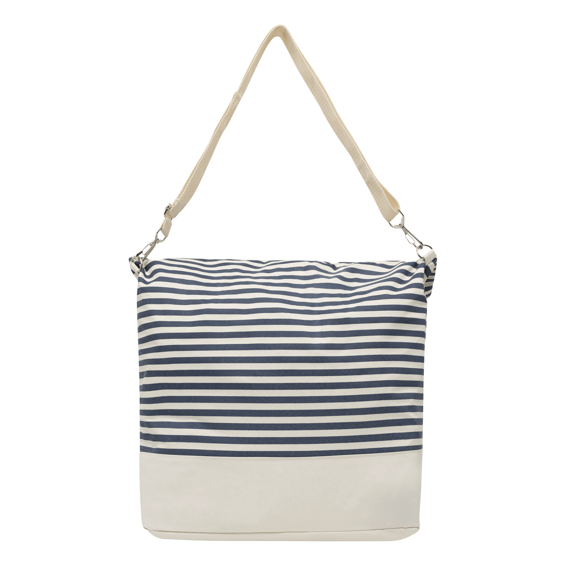 Strandtasche JUIST, beige, blau