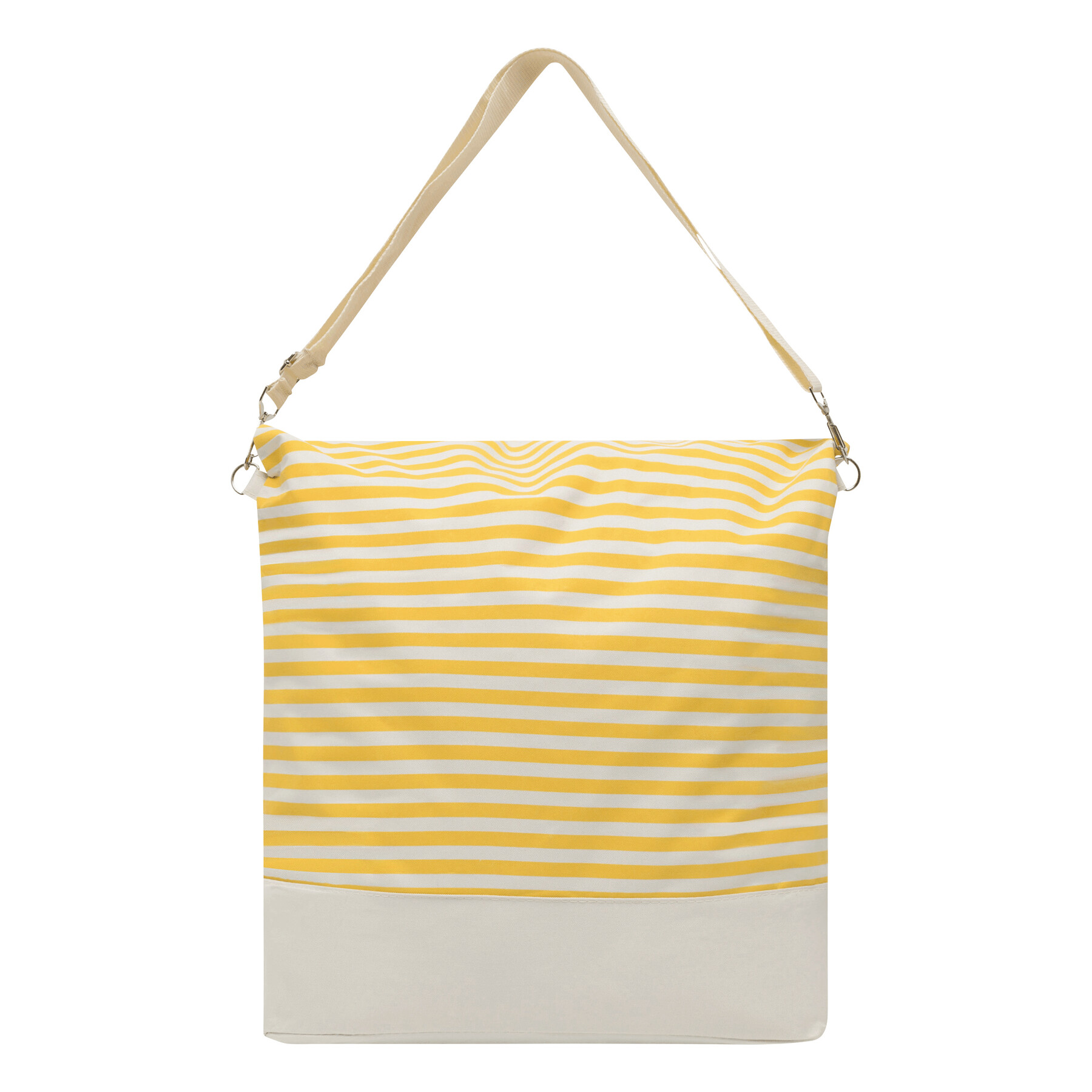 Strandtasche JUIST, beige, gelb