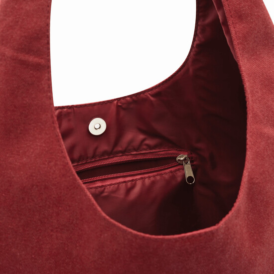 Strandtasche MENORCA, dunkelrot