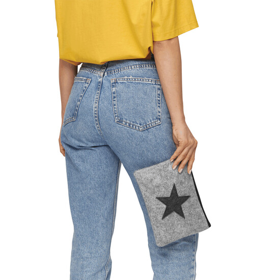 Utensilien-Tasche STAR DUST USE, grau