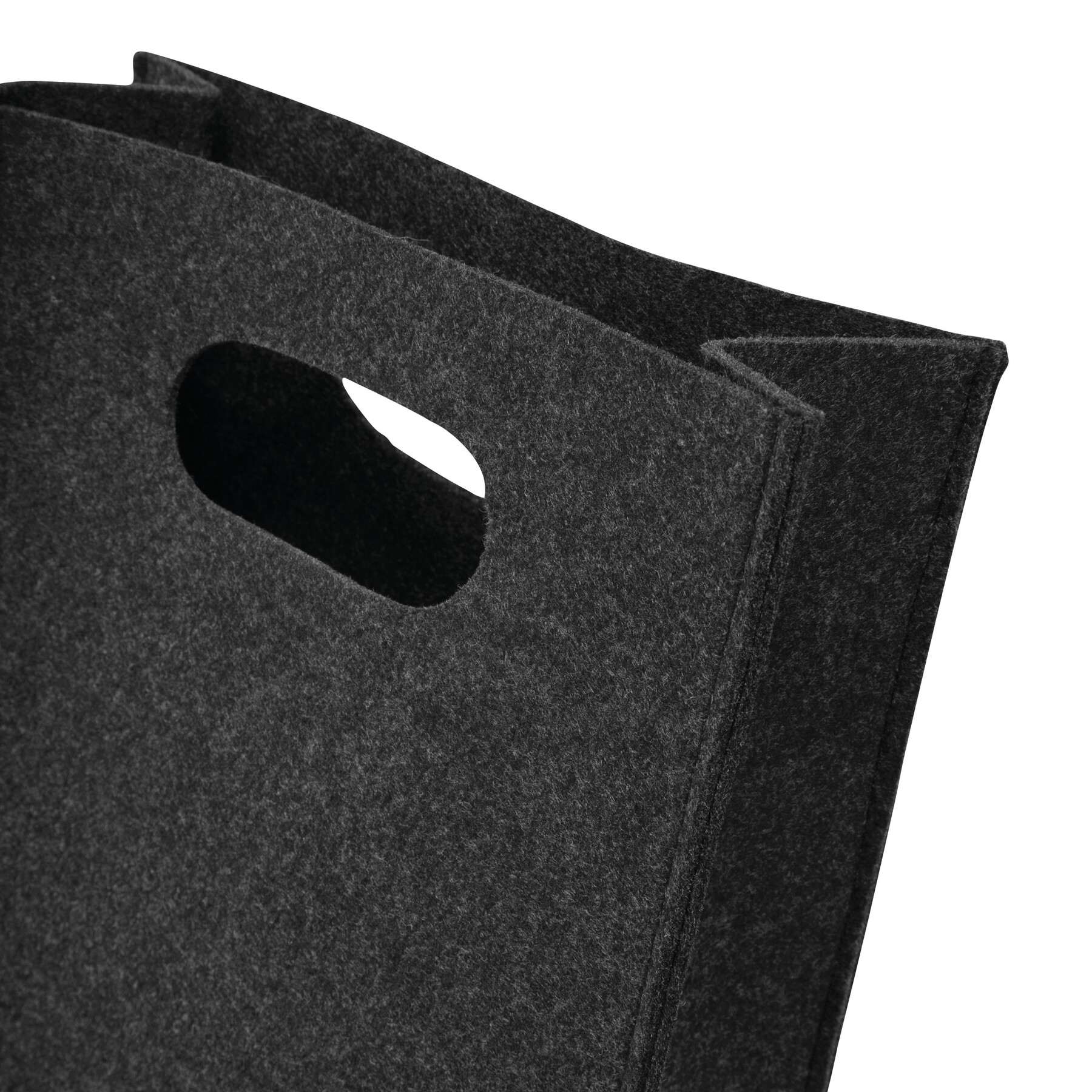 Filz-Flaschentasche CHABLIS, dunkelgrau