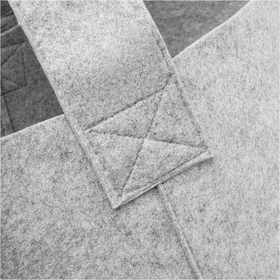 Kaminholz-Tasche COSY, grau