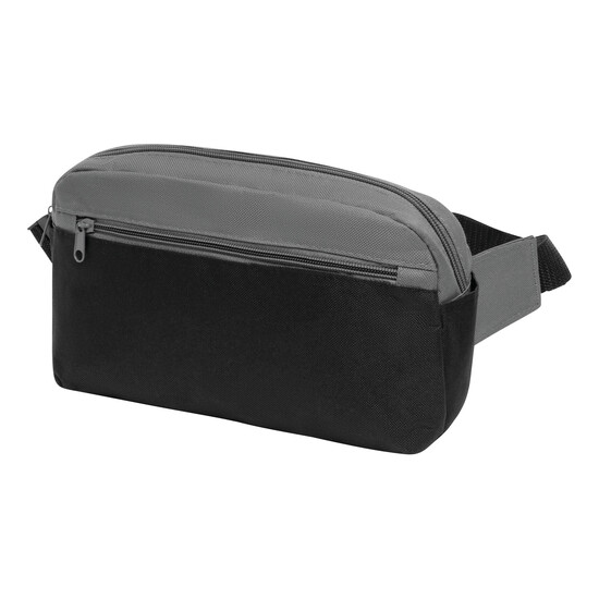 Gürteltasche CLOSE-BY, dunkelgrau, schwarz