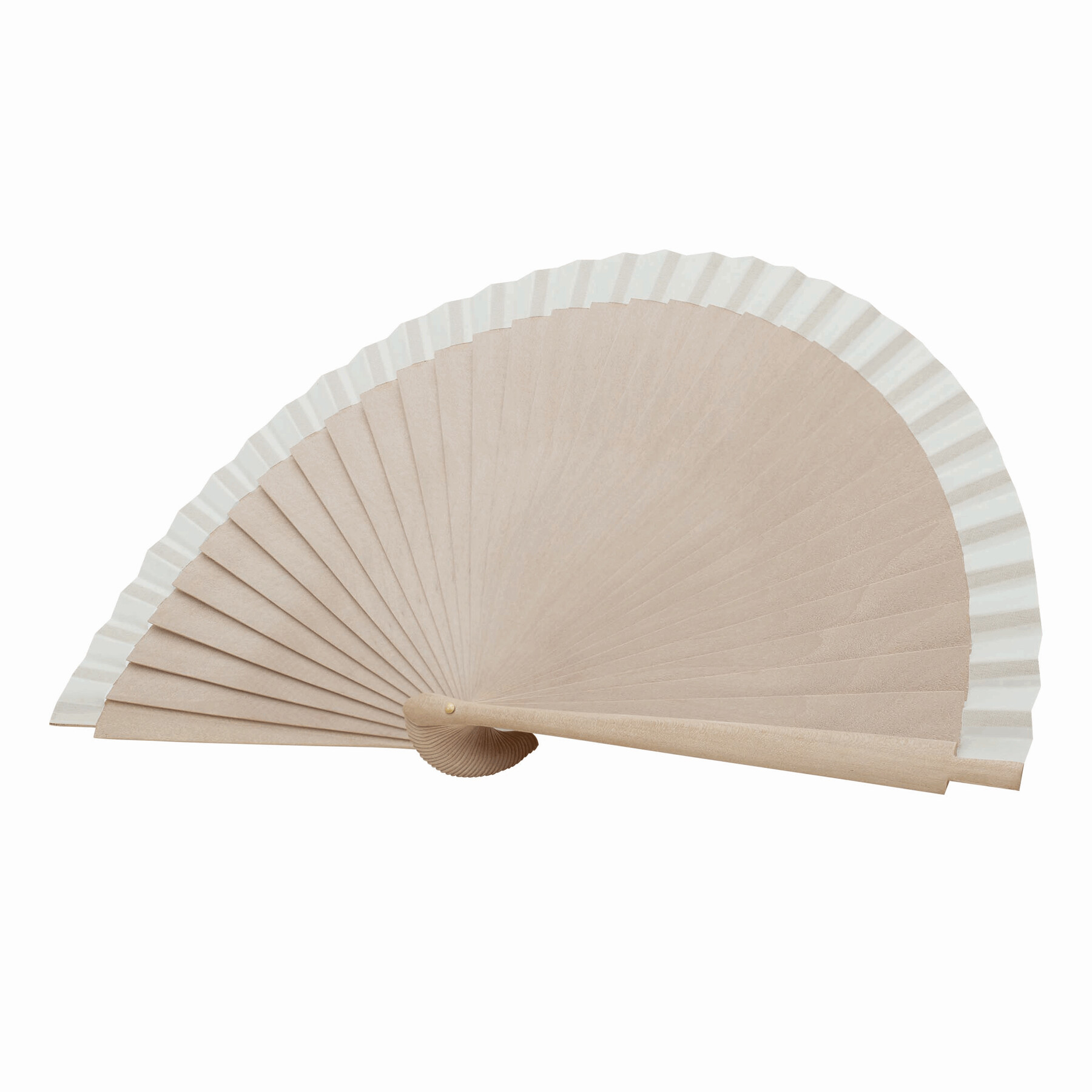 Faltbarer Fächer GEO COOL, natur