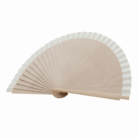 Faltbarer Fächer GEO COOL, natur