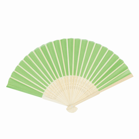 Faltbarer Fächer BAMBOO COOL, grün