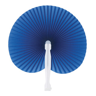 Faltbarer Fächer PEACOCK, dunkelblau