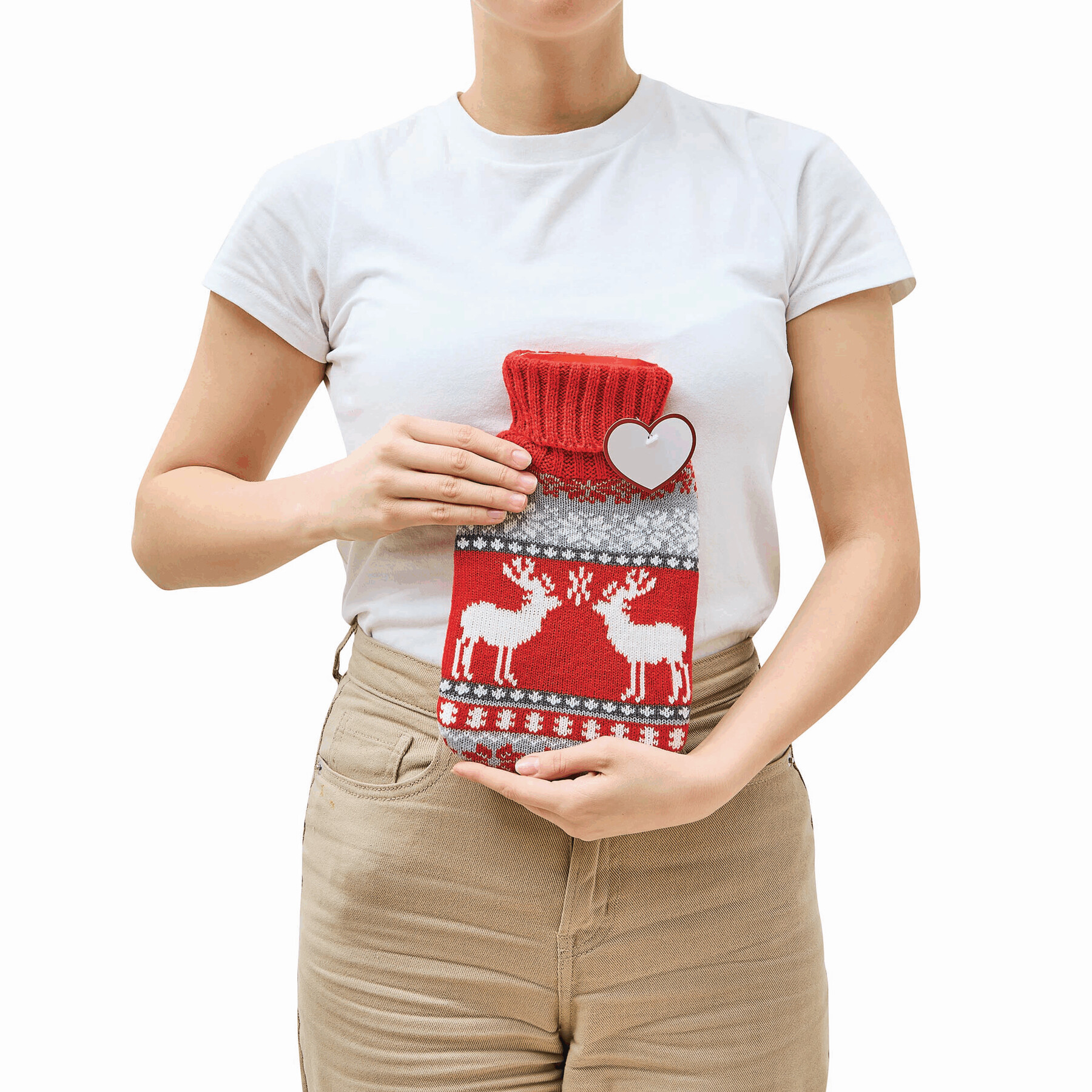 Wärmflasche CUDDLE, rot