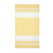 Großes Strandtuch / Saunatuch SUN & STEAM, gelb, weiß