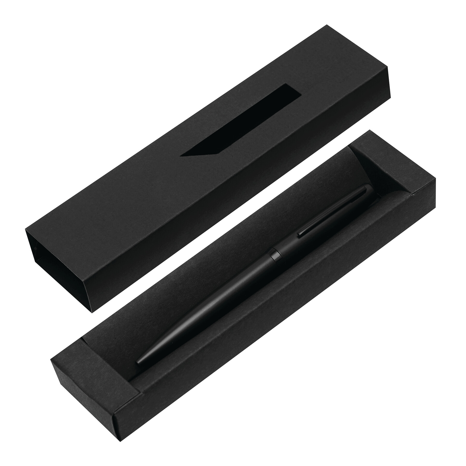 Metall-Kugelschreiber SIGNATURE, schwarz