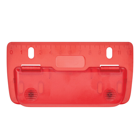 Mini-Locher PAGE, rot