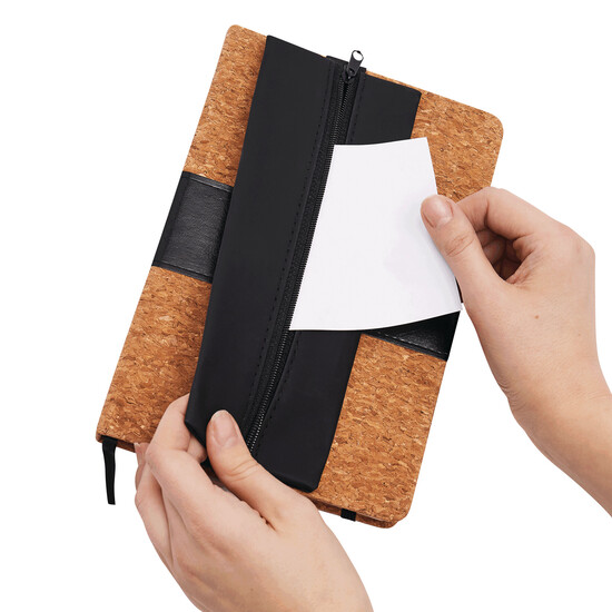 Stiftemappe für Notizbücher KEEPER, schwarz