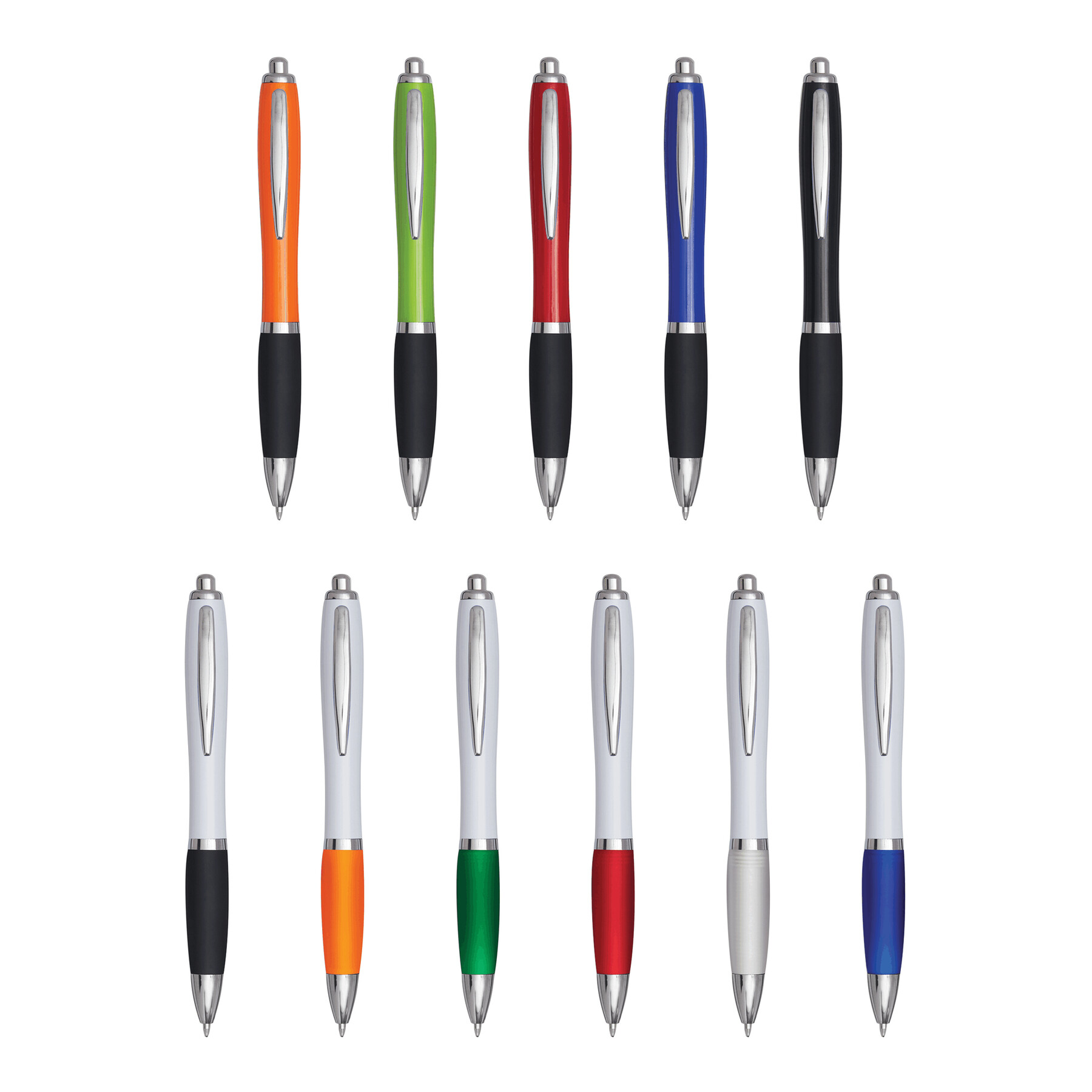 Kugelschreiber SWAY, blau, weiß