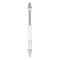 Aluminium-Kugelschreiber BUKAREST, weiß