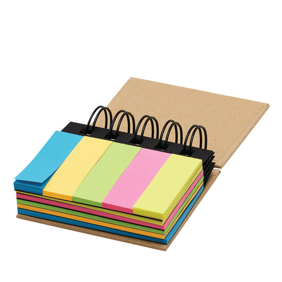 Mini-Ringbuch MULTI MEMO, braun