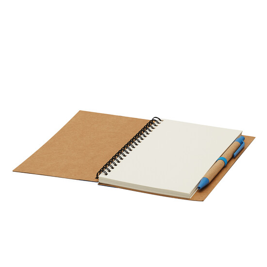 Notizringbuch RECYCLE L, blau