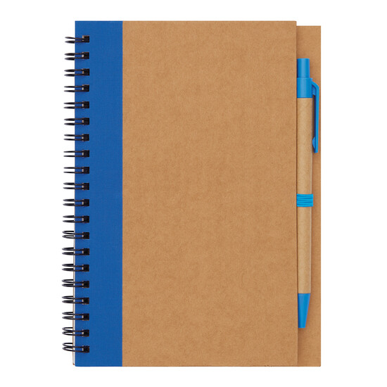 Notizringbuch RECYCLE L, blau