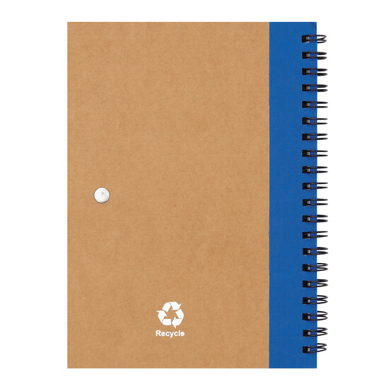 Notizringbuch RECYCLE L, blau
