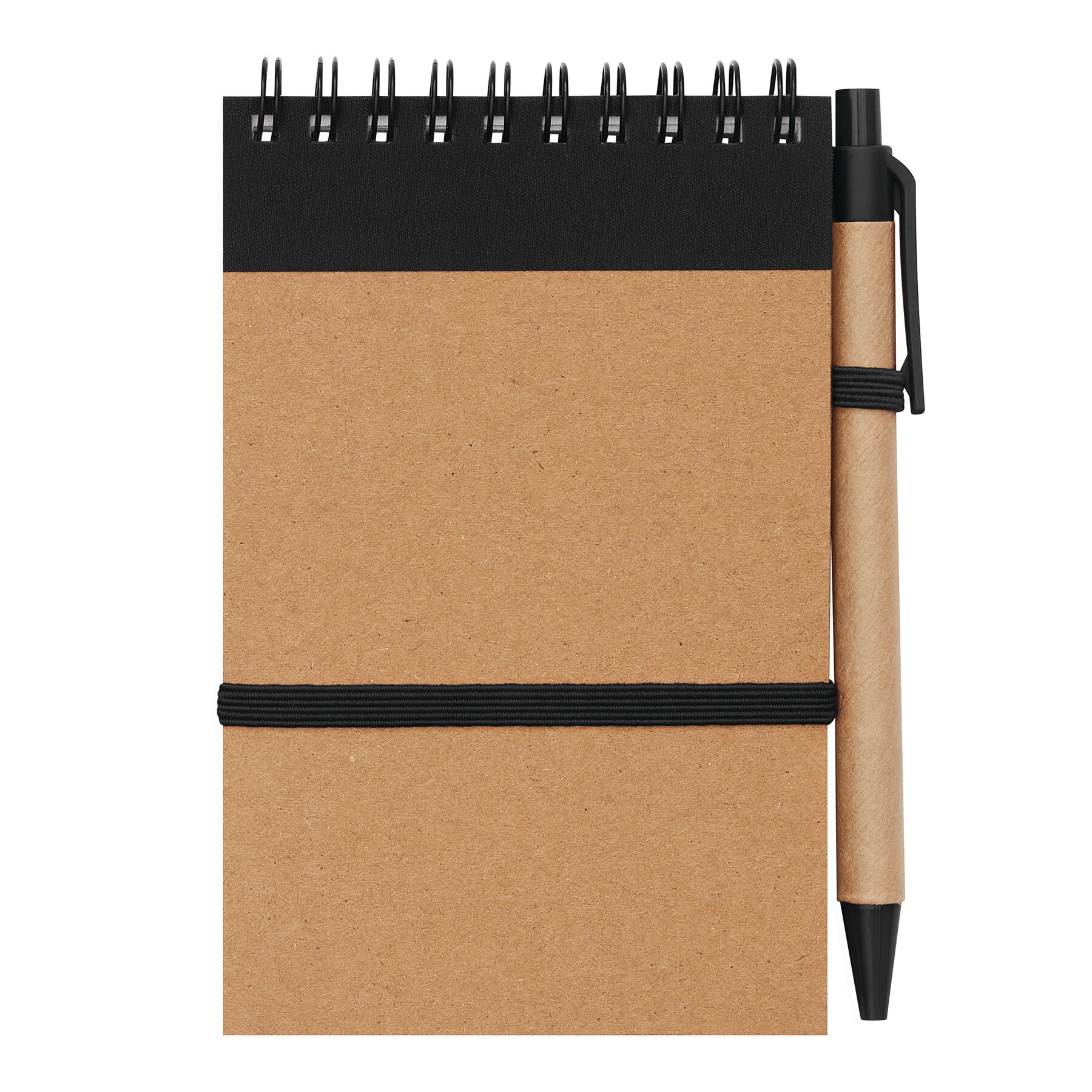 Notizringbuch RECYCLE M, schwarz