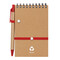 Notizringbuch RECYCLE M, rot