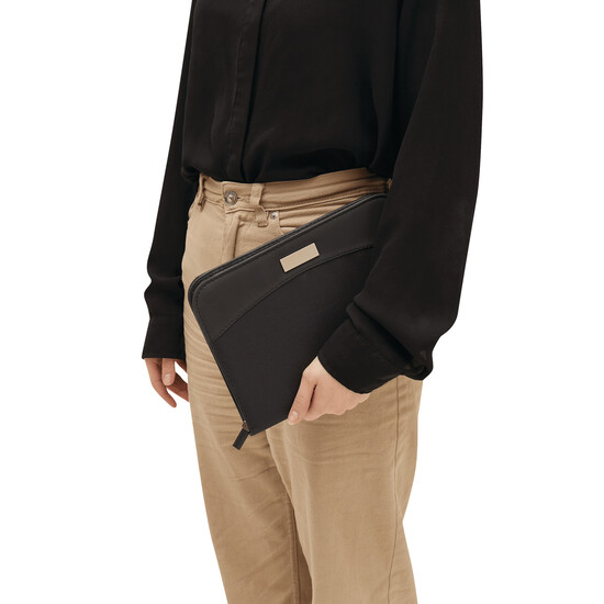 Portfolio CREADO im DIN-A5-Format, schwarz