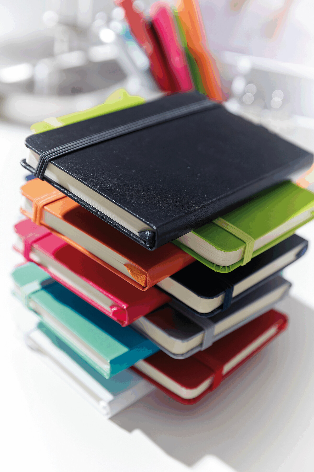 Notizbuch ATTENDANT im DIN-A6-Format, schwarz