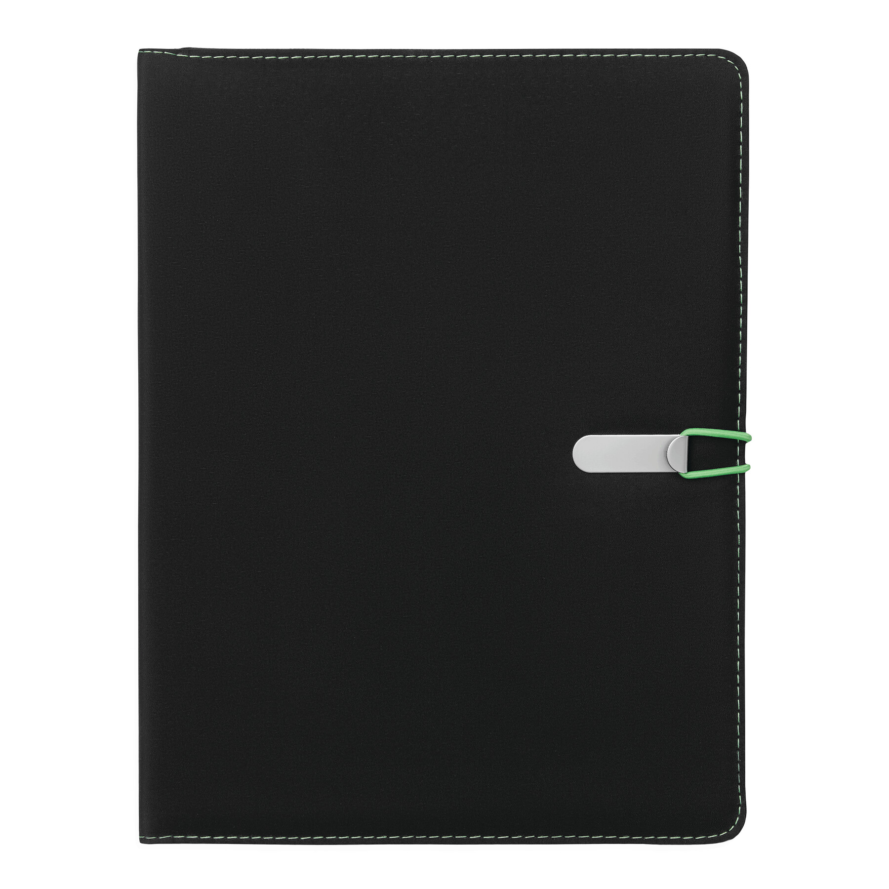 Dokumentenmappe SESSION, grün, schwarz
