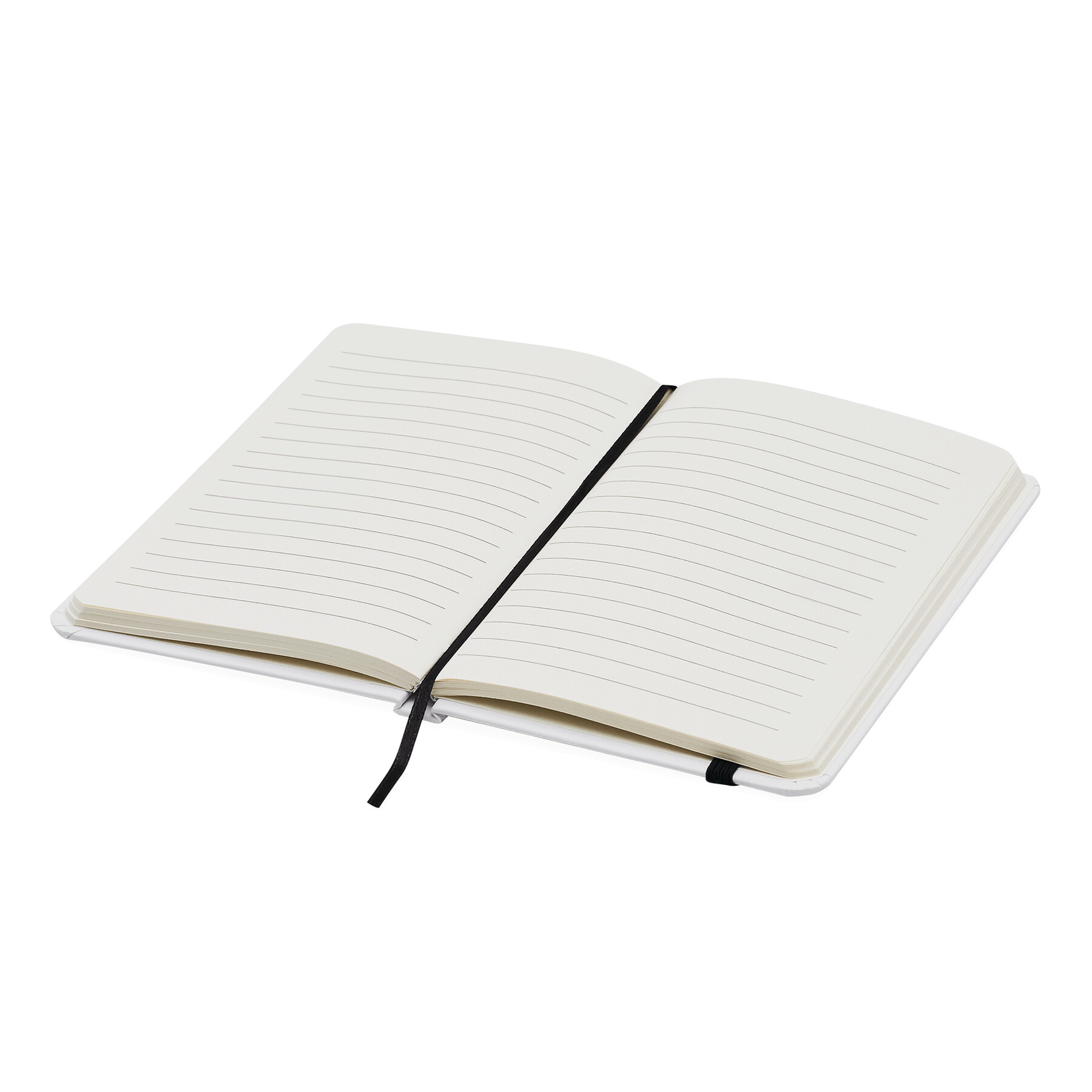 Notizbuch AUTHOR im DIN-A6-Format, schwarz, weiß