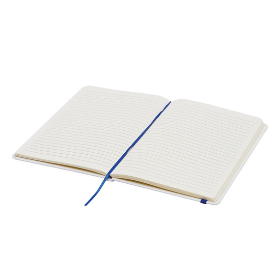 Notizbuch AUTHOR im DIN-A5-Format, blau, weiß