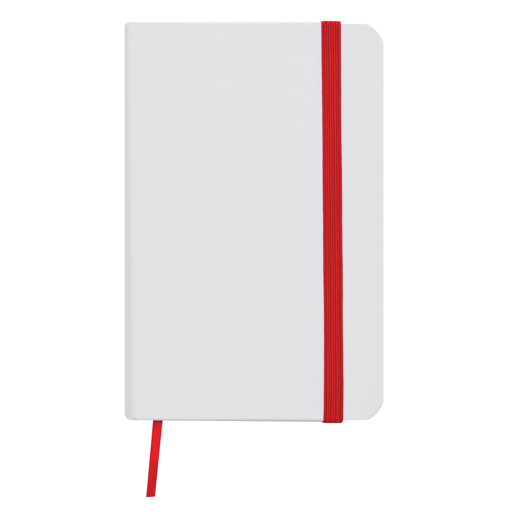 Notizbuch AUTHOR im DIN-A6-Format, rot, weiß