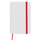Notizbuch AUTHOR im DIN-A6-Format, rot, weiß