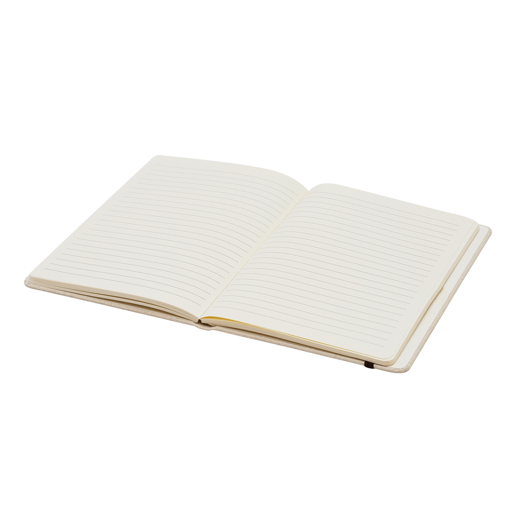 Notizbuch WRITER: im DIN-A5-Format, beige, braun