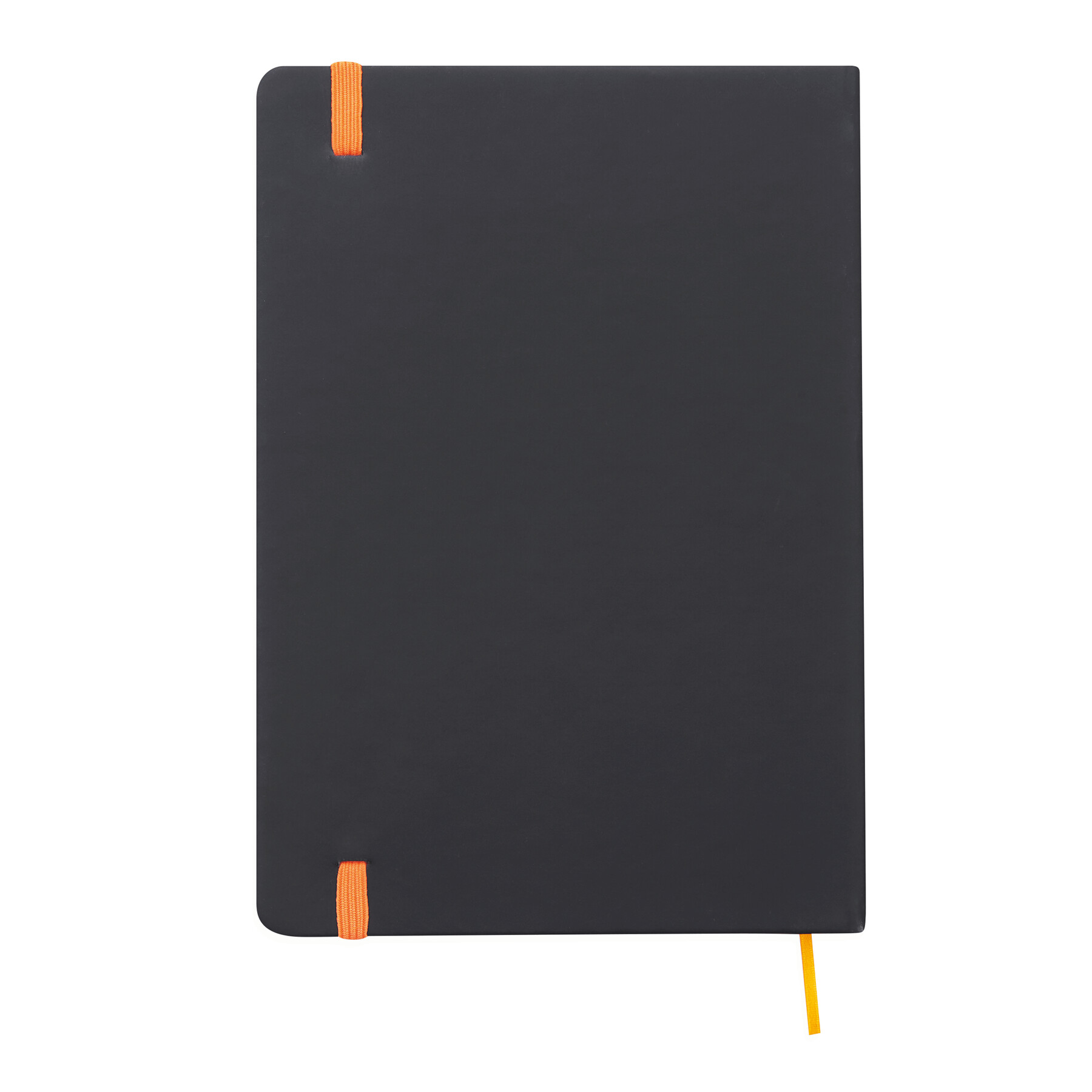 Notizbuch LECTOR im DIN-A5-Format, orange, schwarz