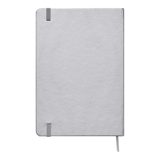 Notizbuch ATTENDANT im DIN-A5-Format, silber