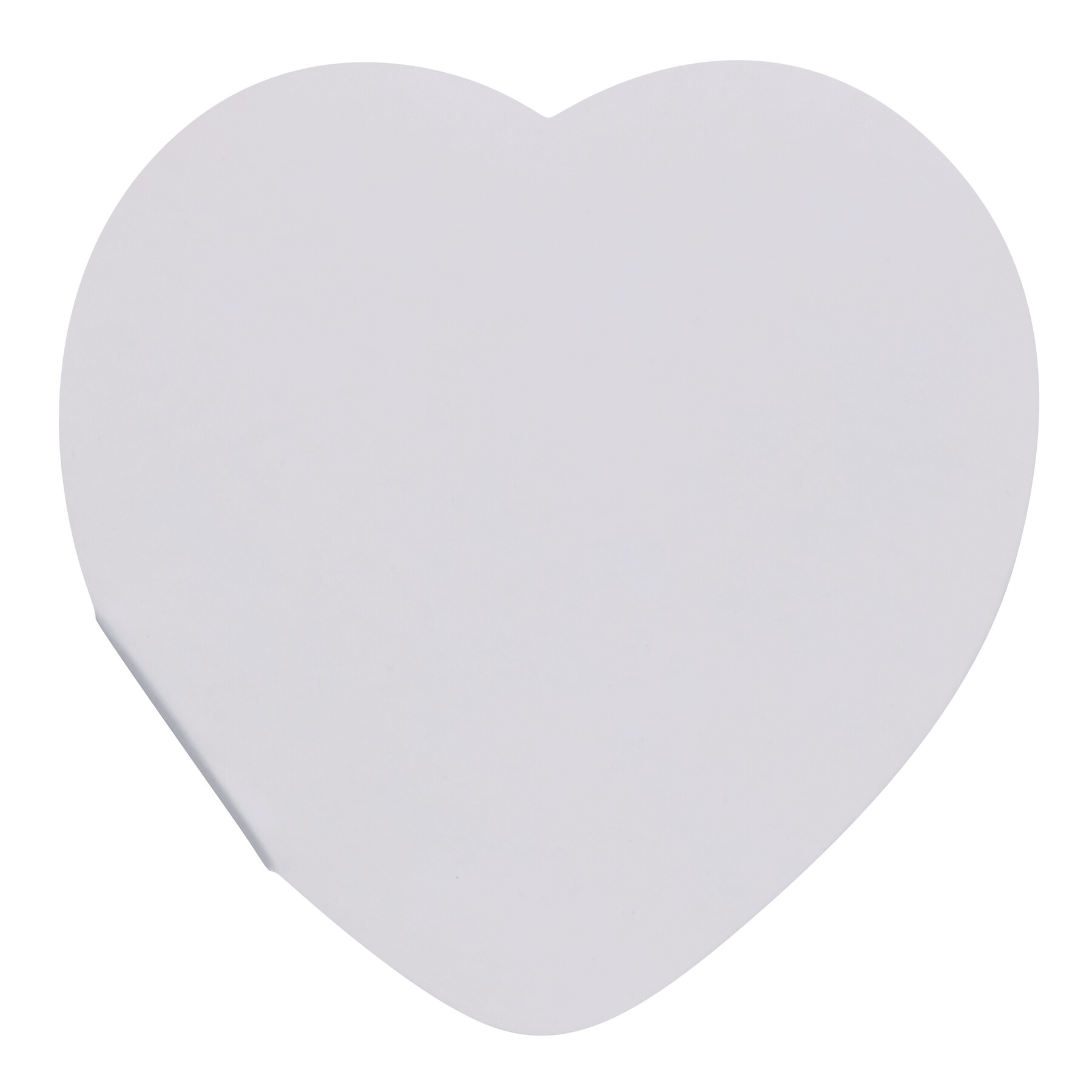 Herz-Memosticker IN LOVE, weiß