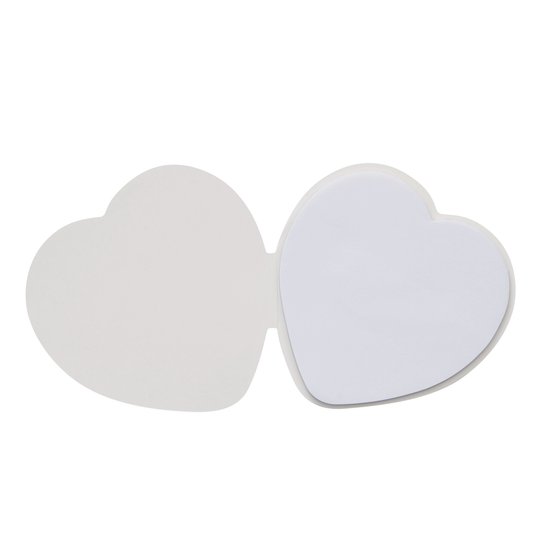 Herz-Memosticker IN LOVE, weiß